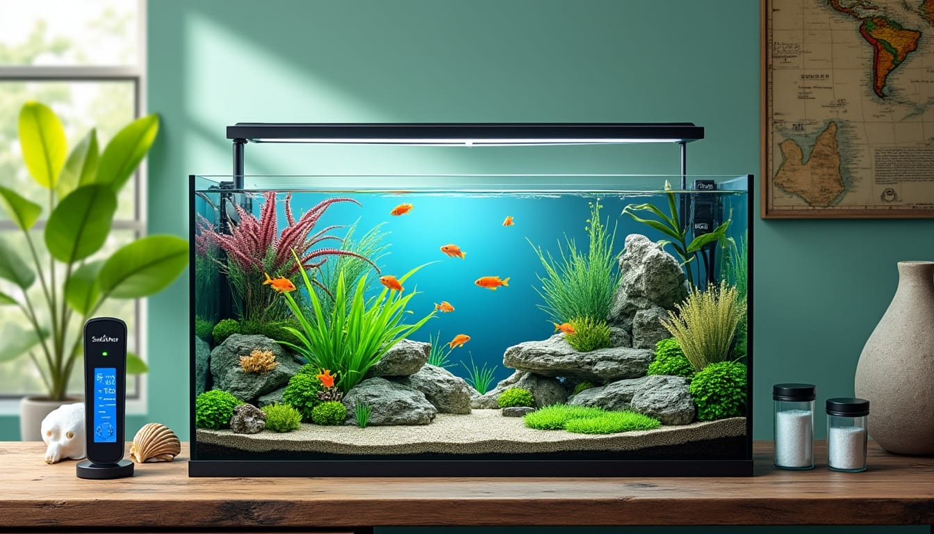 découvrez comment mesurer avec précision le taux de sel dans votre aquarium grâce à des méthodes simples et efficaces. suivez nos conseils pour maintenir un environnement sain pour vos poissons et coraux.