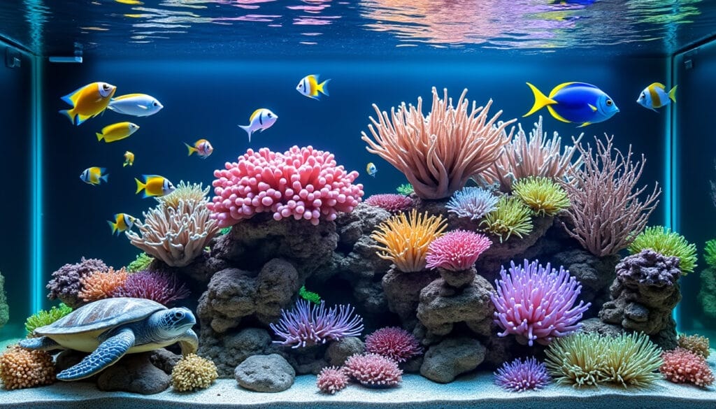 découvrez le niveau d'eau salée idéal pour votre aquarium récifal. apprenez à maintenir la salinité parfaite pour le bien-être de vos coraux et poissons tropicaux. conseils d'experts et astuces pratiques pour garantir un environnement marin sain et équilibré.
