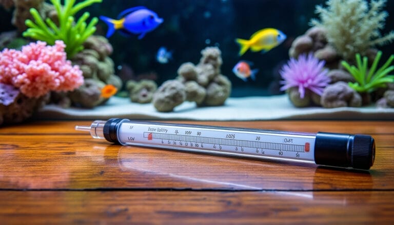 découvrez la valeur idéale à indiquer sur votre réfractomètre pour assurer la santé optimale de votre aquarium d'eau salée. obtenez des conseils pratiques pour maintenir l'équilibre salin et favoriser le bien-être de vos poissons et coraux.